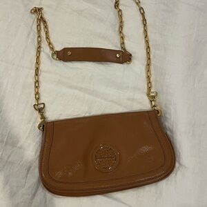 Tory Burch Amanda Messenger Bag Tan